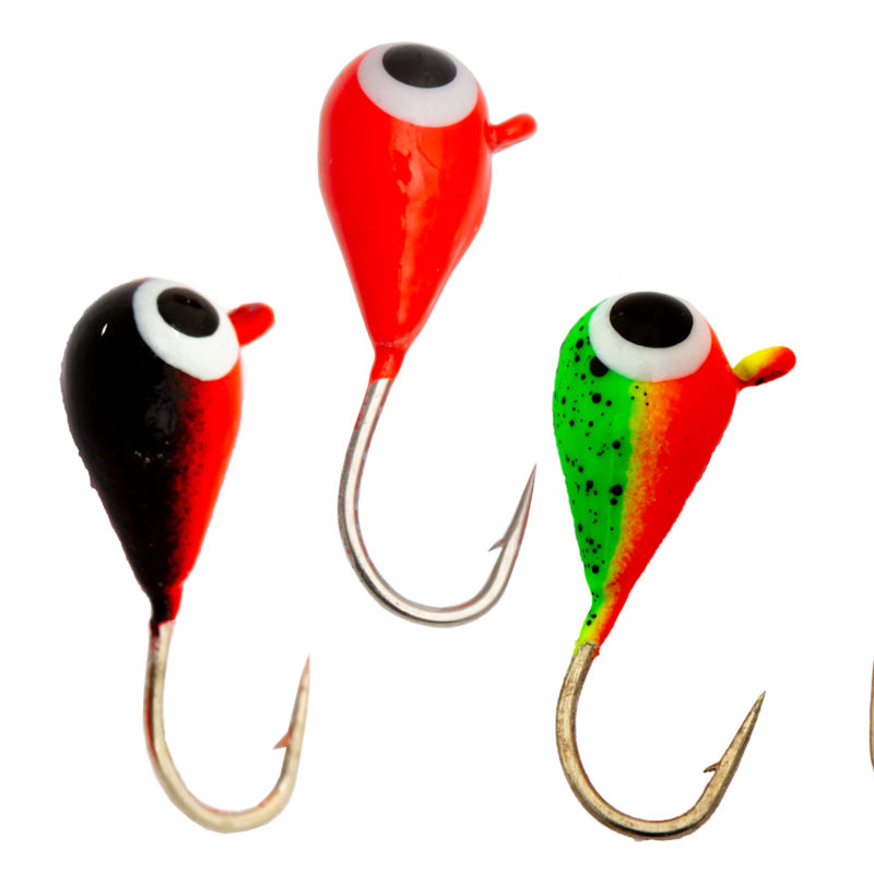 Mormyshka favoritter 3 pk. (Wolfram)